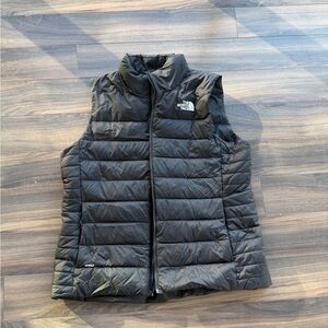 The North Face Black Puffer Vest